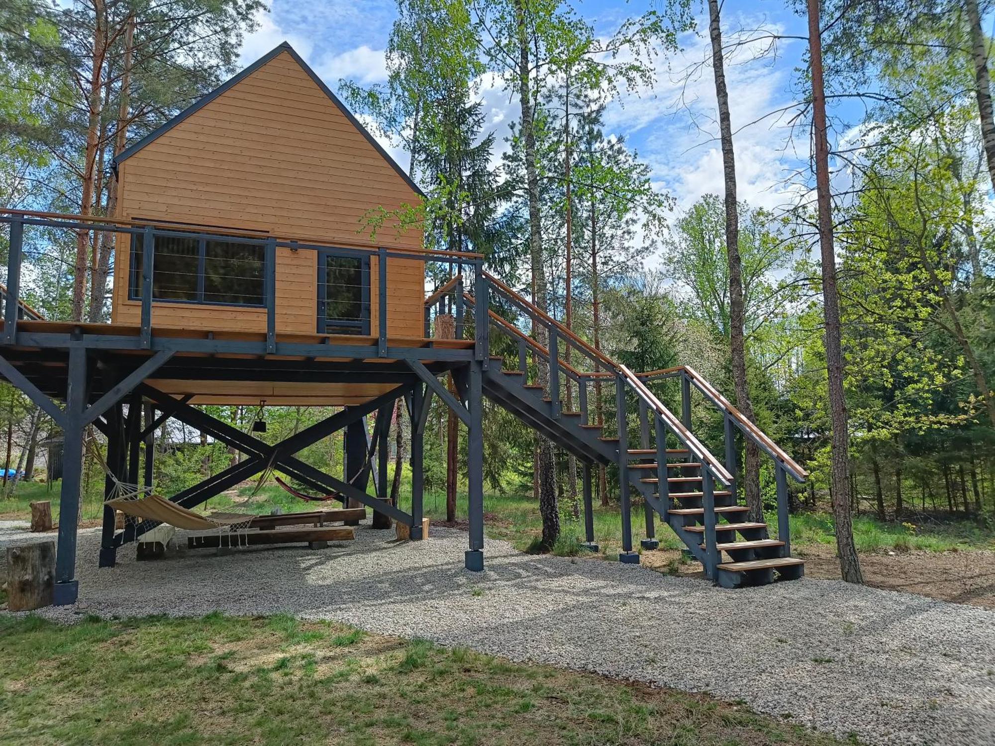 Zdalnie Z Lasu - Siedlisko W Puszczy Bialowieskiej Narewka Kültér fotó